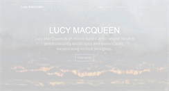 Desktop Screenshot of lucymacqueen.com